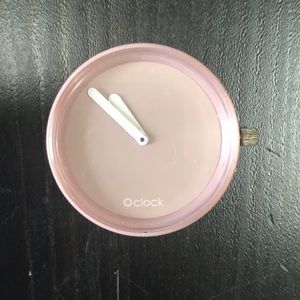 Lavender O clock dial